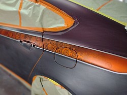 Complete custom paint on a fusion
