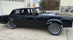 Grand National in a sea of black