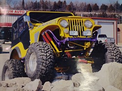Plum Krazy Jeep
